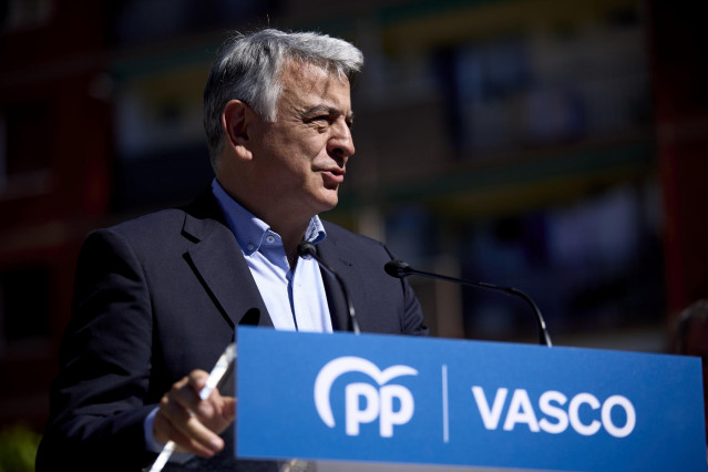 Archivo - El presidente del PP vasco, Javier de Andrés