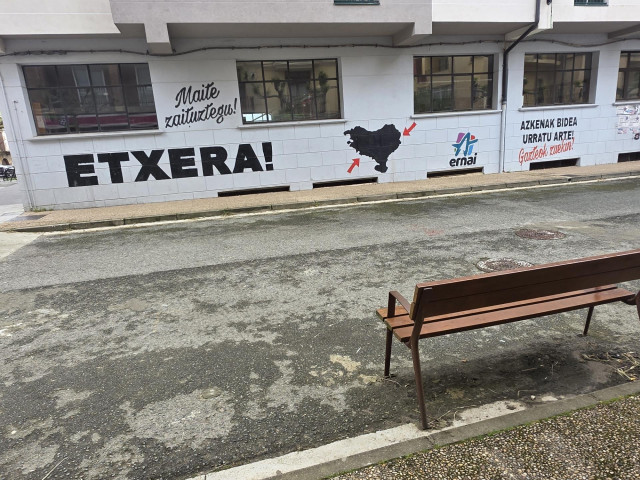 Pintadas en Etxarri Aranatz.
