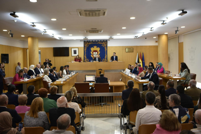 Archivo - Sesión de constitución del Ayuntamiento de Ceuta, a 17 de junio de 2023, en Ceuta (España).