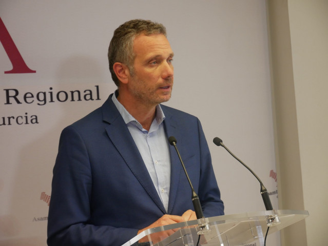 El portavoz del Partido Popular en la Asamblea Regional Joaquín Segado