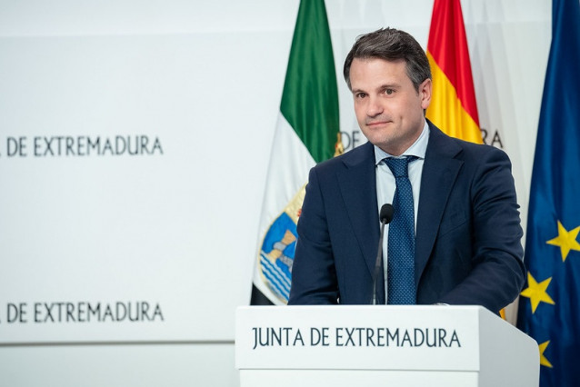 Archivo - El consejero de Presidencia, Interior y Diálogo Social, Abel Bautista, en una fotografía de archivo.