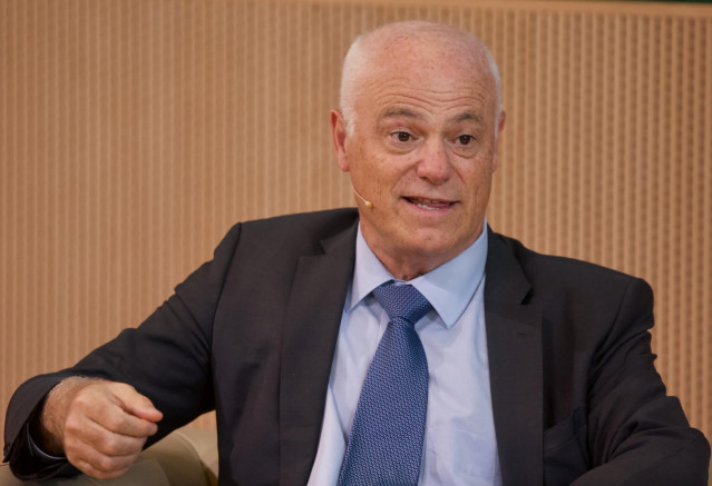 Archivo - El presidente de Autoridad Bancaria Europea (EBA), José Manuel Campa, interviene en la segunda jornada del encuentro de Banca del IESE (Instituto de Estudios Superiores de la Empresa) y EY, en IESE Madrid, a 11 de mayo de 2022, en Madrid (España