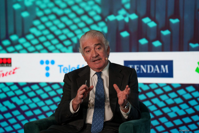 El consejero delegado de Endesa, José D. Bogas, interviene durante la segunda jornada del foro CREO 2025, organizado por Cinco Días, a 29 de mayo de 2025, en Madrid (España). CREO, acrónimo de Crecimiento, Responsabilidad, Excelencia y Oportunidad, pone e