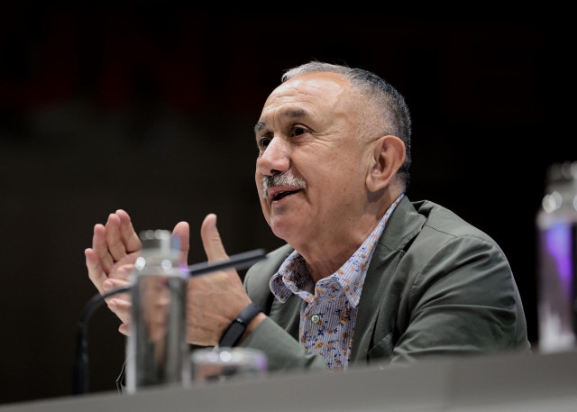 Archivo - El secretario general de UGT, Pepe Álvarez