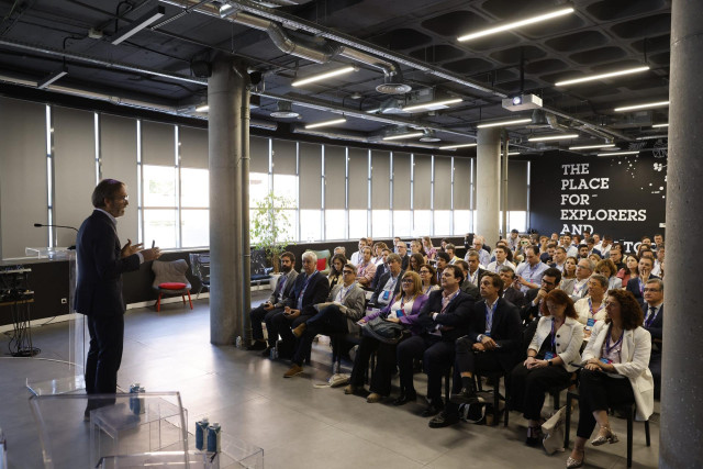 El director general de Eurecat, Xavier López, presenta la nueva sede en Madrid