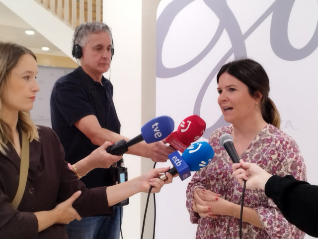 La secretaria del EBB, Maitane Ipiñazar