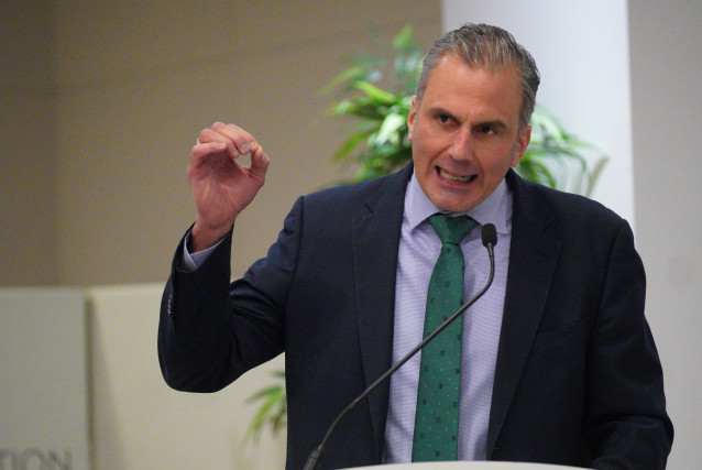 Archivo - El portavoz de Vox en el Ayuntamiento de Madrid, Javier Ortega Smith