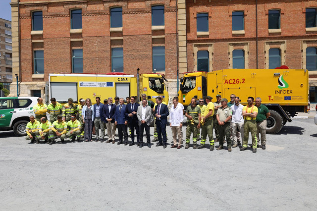 Extremadura y Castilla y León firman un protocolo de colaboración para la prevención y extinción de incendios forestales