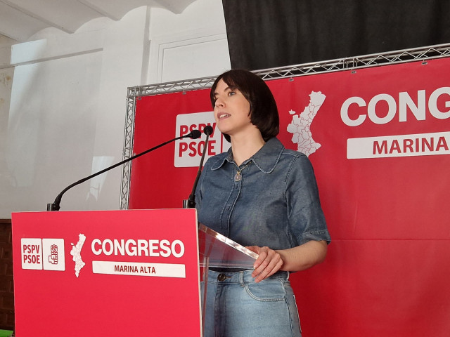 La secretaria general del PSPV-PSOE, Diana Morant