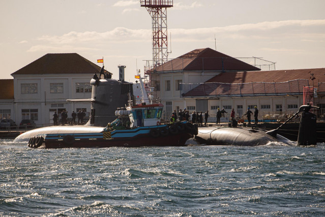 Archivo - El submarino S-81 ‘Isaac Peral’ de la Armada.