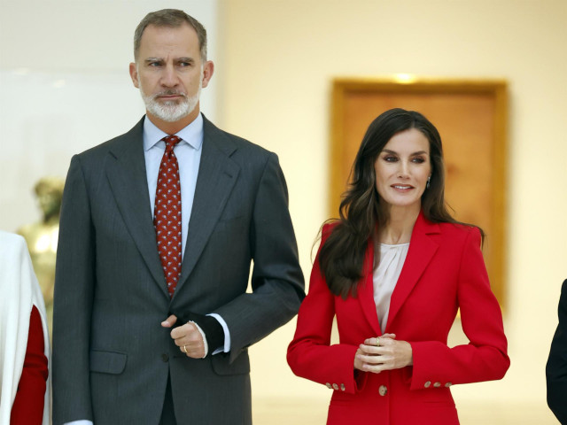 Archivo - El rey Felipe VI y la reina Letizia.