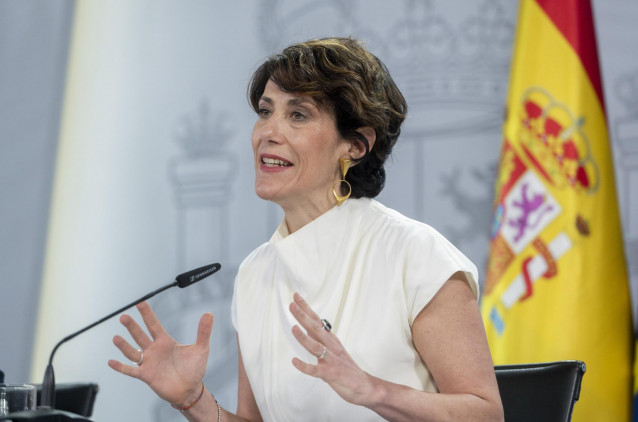 La ministra de Inclusión, Seguridad Social y Migraciones, Elma Saiz