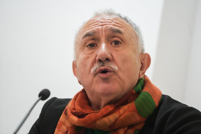 Archivo - El secretario general de UGT, Pepe Álvarez