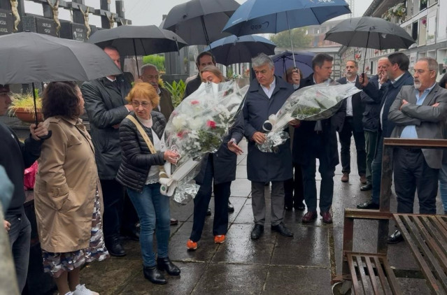 Homenaje del PP a Jesús María Pedrosa en el 25º aniversario de su asesinato por ETA.