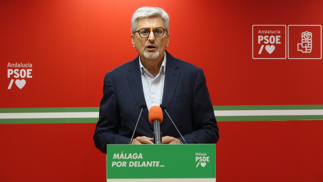 Archivo - El secretario general del PSOE de Málaga, Josele Aguilar, en una foto de archivo.