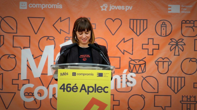 Archivo - La secretaria general de Més-Compromís, Amparo Piquer, en imagen de archivo.