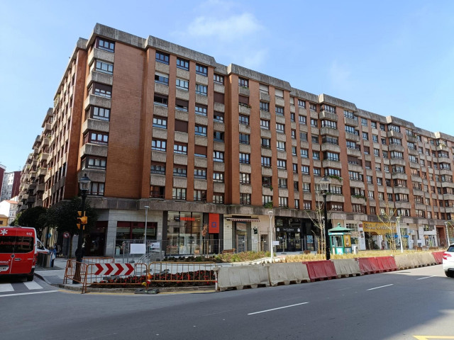 Foto de archivo de obras de renovación integral.