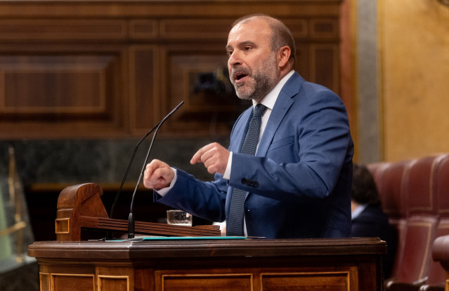 Archivo - El diputado de Junts Josep Pagès.