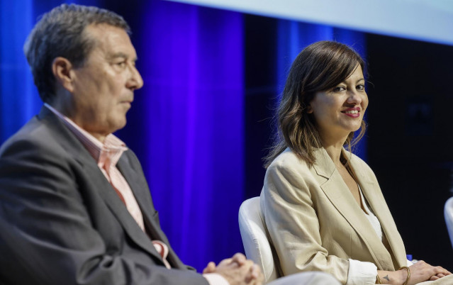 La ministra de Juventud e Infancia, Sira Rego, participa en la inauguración del 71º Congreso de la Asociación Española de Pediatría, en el Palacio de Congresos de València