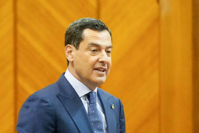 El presidente de la Junta de Andalucía, Juanma Moreno (Fotografía de archivo)