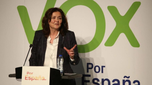 Archivo - La portavoz del Grupo Municipal de Vox en el Ayuntamiento de Palencia, Sonia Lalanda Sanmiguel.