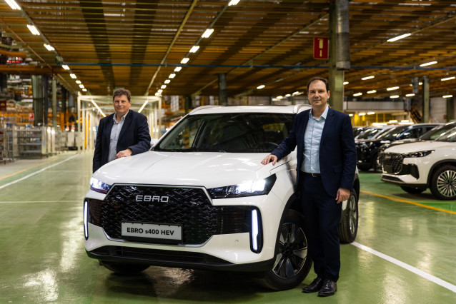 El ceo de Ebro Motors, Pedro Calef, y el presidente de Ebro EV Motors, Rafael Ruiz.