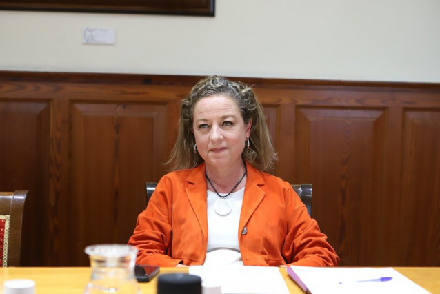 Archivo - Ana Oramas, vicepresidenta del Parlamento de Canarias