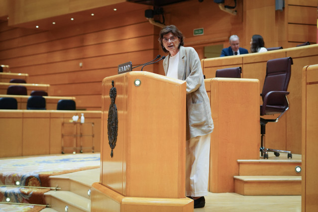 Archivo - La senadora del BNG, Carme da Silva.