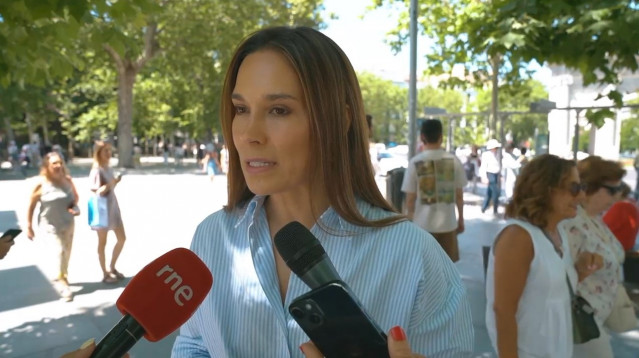 La portavoz Nacional de Familia de Vox, Ainhoa García, en Madrid a 7 de junio de 2025.