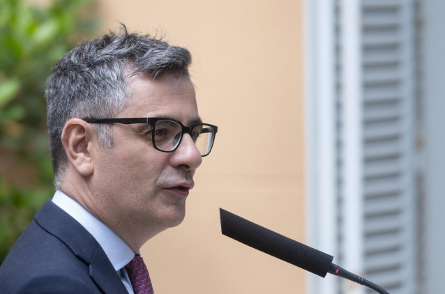 Archivo - El ministro de la Presidencia, Justicia y Relaciones con las Cortes, Félix Bolaños. Archivo.