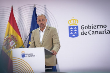 Archivo - El portavoz del Gobierno de Canarias, Alfonso Cabello