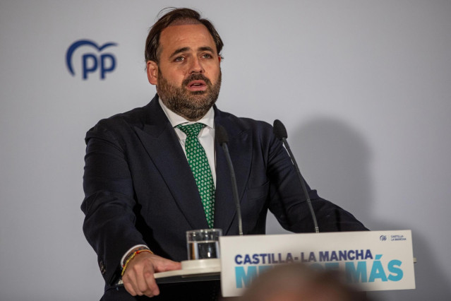 Archivo - El presidente regional del PP, Paco Núñez