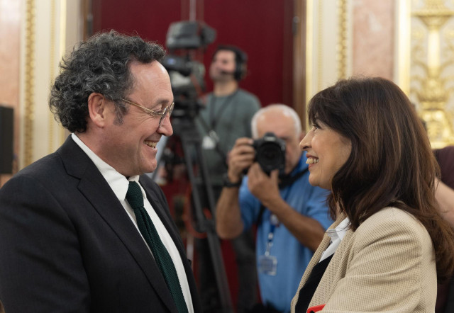Archivo - El Fiscal General del Estado, Álvaro García Ortiz y la ministra de Igualdad, Ana Redondo, llegan a un acto conmemorativo por el día internacional de la Mujer, en el Congreso de los Diputados, a 5 de marzo de 2024, en Madrid (España).