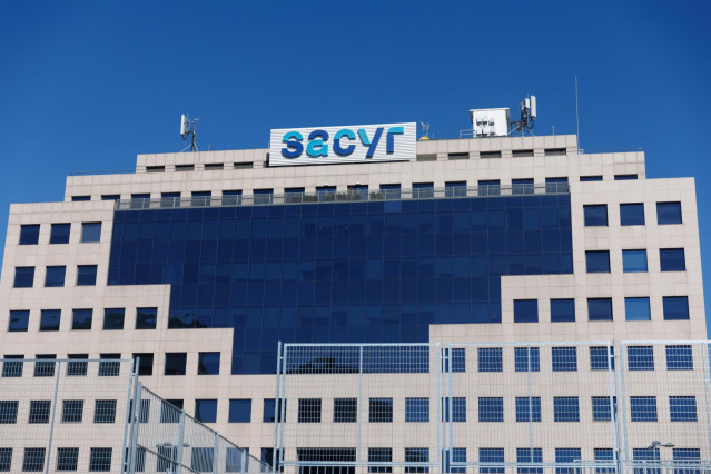 Archivo - Fachada de la sede de Sacyr