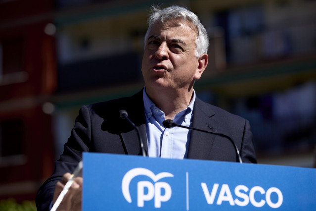 Archivo - El presidente del PPvasco, Javier de Andrés