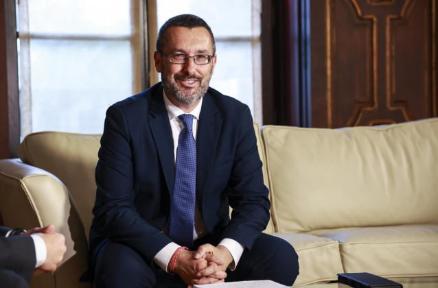 Archivo - El alcalde de la Línea de la Concepción, José Juan Franco.