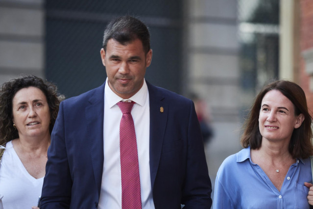Archivo - El presidente del Partido Popular de Navarra, Javier García.