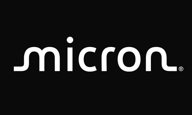 Archivo - Nuevo logo de Micron.