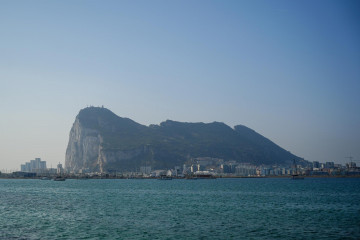 El Peñón de Gibraltar.