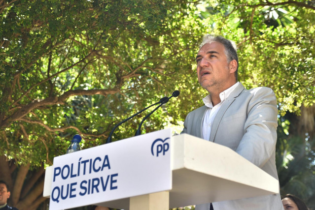 Archivo - El vicesecretario de Coordinación Autonómica del PP, Elías Bendodo