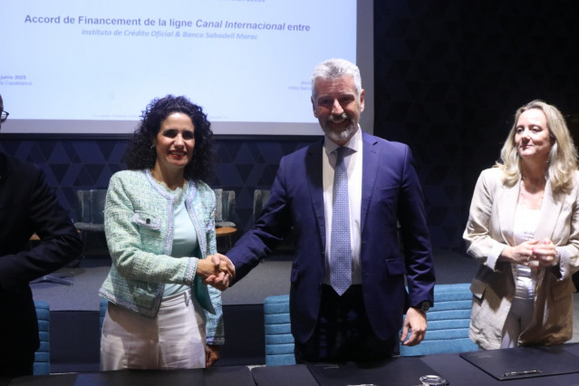 ICO y Banco Sabadell acuerdan destinar hasta 21,7 millones de euros para apoyar la actividad de las empresas españolas en Marruecos.