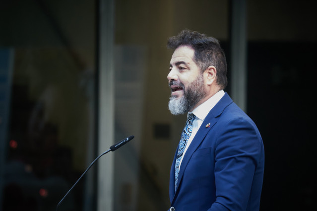 Archivo - El vicesecretario general del PSN, Ramón Alzórriz.