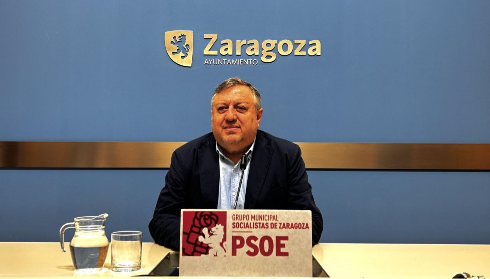 El concejal socialista en el Ayuntamiento de Zaragoza Alfonso Gómez.