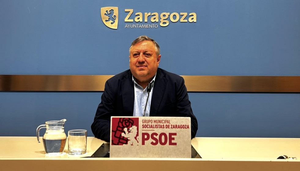 EuropaPress 6747274 concejal socialista ayuntamiento zaragoza alfonso gomez