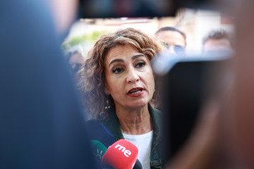 Archivo - La vicepresidenta primera y ministra de Hacienda y secretaria general del PSOE-A, María Jesús Montero, en una imagen de archivo.