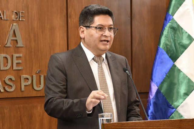 Archivo - El ministro de Economía y Finanzas Públicas, Marcelo Montenegro