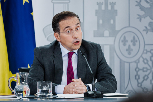 El ministro de Asuntos Exteriores, Unión Europea y Cooperación, José Manuel Albares