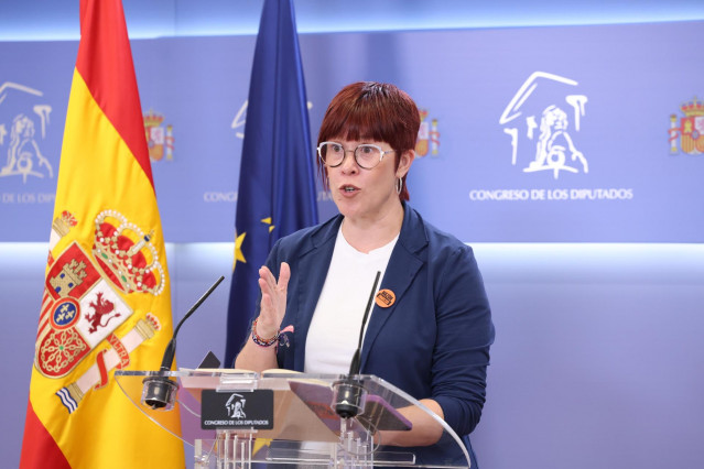 La portavoz de Compromís en el Congreso, Águeda Micó.