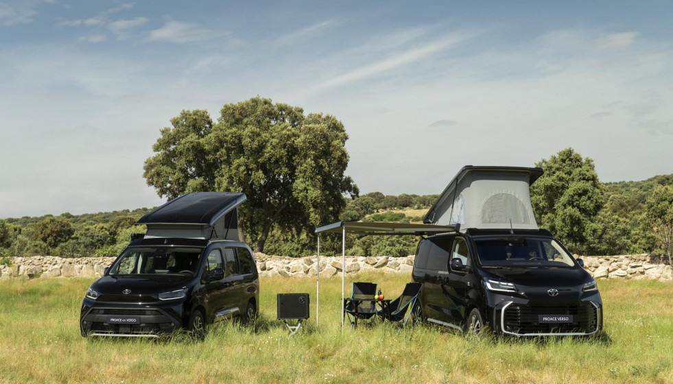 Toyota lanza la Proace Verso Camper y la City Verso Minicamper desde 34.427 y 37.446 euros.