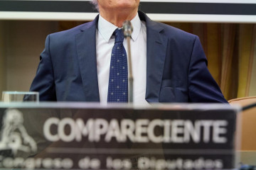 El presidente del Consejo Económico y Social de España (CES), Antón Costas, comparece en la Comisión de Economía del Congreso de los Diputados, a 17 de junio de 2025